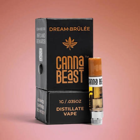 Refil THC Eighty Six Canna Beast • Dream Brulee Delta-9 THC