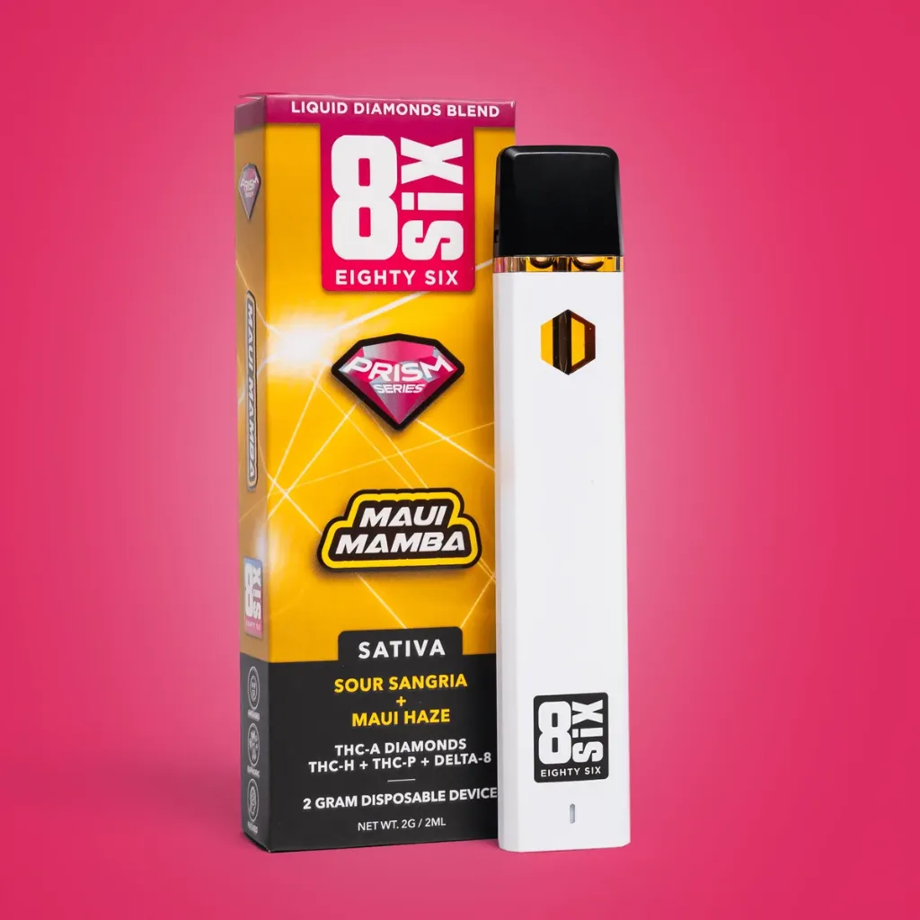 Pod THC Eighty Six • Maui Mamba THCa Liquid Diamonds 2G (Sangria ácida)