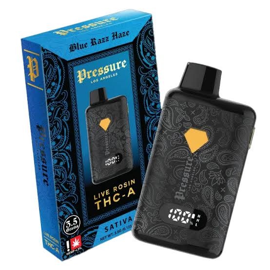 Pod THC Pressure LA • Blue Razz Haze | Sativa - PREMIUM THC-A 3.5G