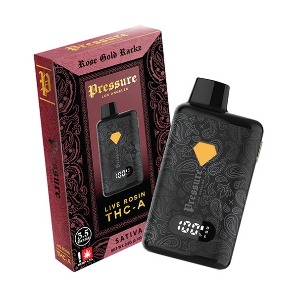 Pod THC Pressure LA • Rackz Ouro Rosa | Sativa - PREMIUM THC-A 3.5G