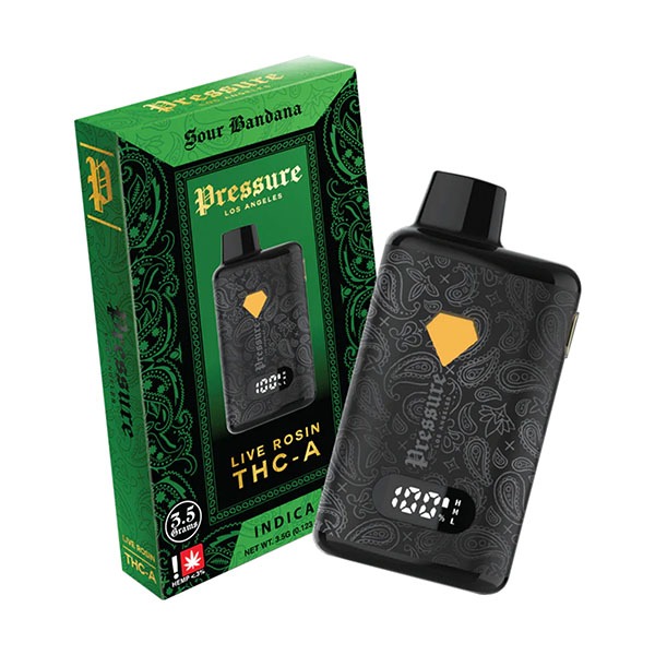 Pod THC Pressure LA • Bandana azeda | Indica - PREMIUM THC-A 3.5G