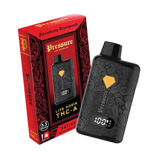 Pod THC Pressure LA • Strawberry Trainwreck | Sativa - PREMIUM THC-A 3.5G