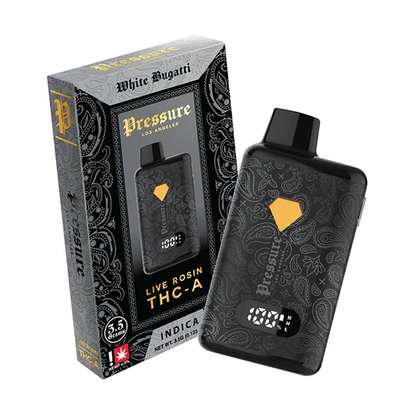 Pod THC Pressure LA • Bugatti Branco | Indica - PREMIUM THC-A 3.5G